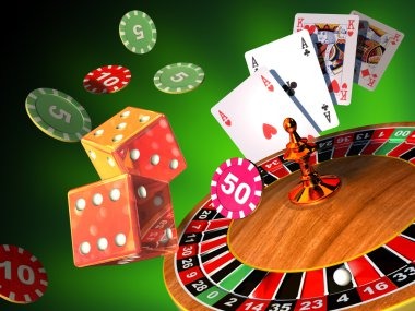 Live dealer blackjack table with multiple camera angles